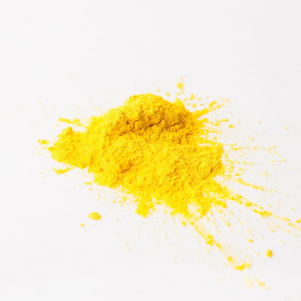 Yellow Mica Powder for wax, resin, soap, and other craft materials