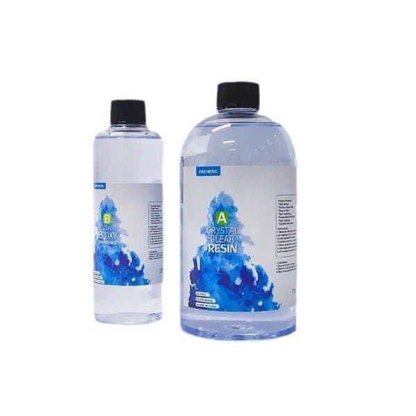Epoxy Resin 3:1 and Hardner A and B Crystal Clear 1Liter
